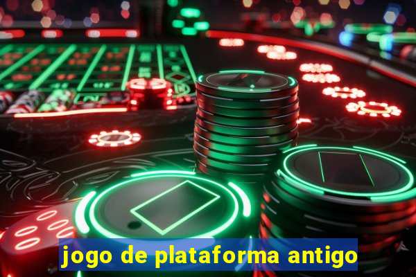 jogo de plataforma antigo